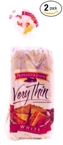 1 slice (0.9 oz) Extra Thin Bread