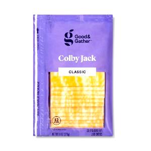 1 slice (1 oz) Colby Jack Deli Cheese Slices