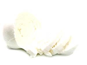 1 slice (1 oz) Fresh Mozzarella Cheese
