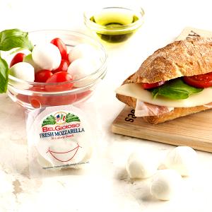 1 slice (1 oz) Fresh Mozzarella
