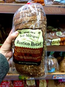 1 slice (1 oz) Rustico Bread