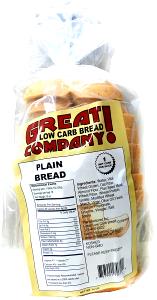 1 slice (1 oz) Zero Carb Rye Bread