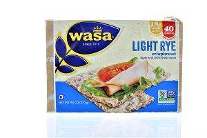 1 slice (10 g) Light Rye Whole Grain Crispbread