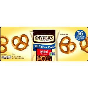 1 slice 100 Calorie Packs Yogurt Pretzels