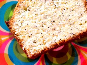 1 slice (100 g) Lemon Poppy Seed Bread