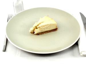 1 slice (100 g) New York Cheezecake