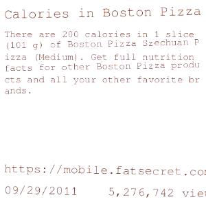 1 slice (101 g) Szechuan Pizza (Medium)