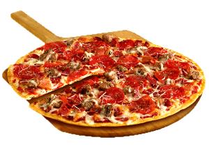 1 slice (103 g) 14" Large Triple Meat Italiano Thin