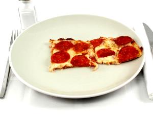 1 slice (106 g) Pepperoni Pizza