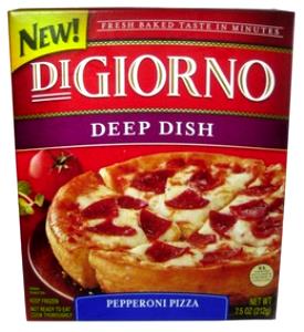 1 slice (113 g) Deep Dish Pepperoni Pizza