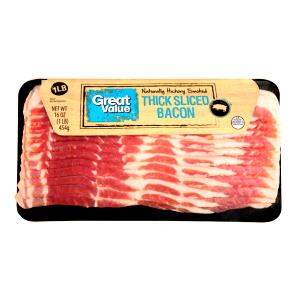 1 slice (12 g) Naturally Hickory Smoked Thick Sliced Bacon