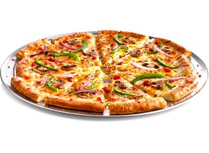 1 slice 12" Zesty Veggie Buffet Pizza