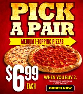 1 slice (124.5 g) Mazzio