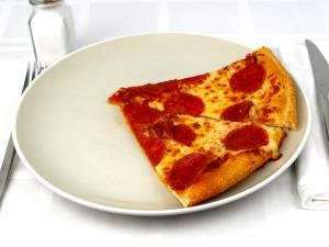 1 slice (128 g) 14" Original Crust Pizza - Pepperoni