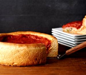 1 slice (137.3 g) Canadian Bacon Deep Pan Pizza