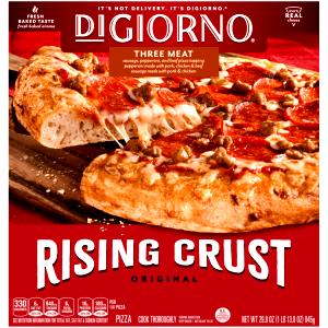 1 slice (141 g) 14" Whole Wheat Crust Pizza - The Meats