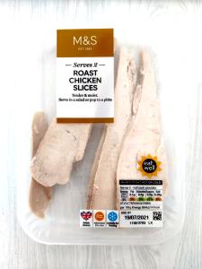 1 slice (151 g) Chicken & Bacon Pizza (Family)