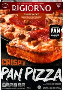 1 slice (152 g) 12" Pan Crust Pizza - The Meats