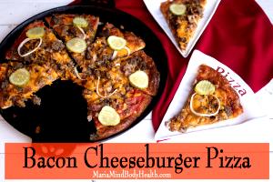1 slice (160 g) Bacon Cheeseburger Original Crust Pizza (Large)