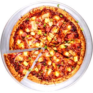 1 slice (164 g) 14" Original Crust Pizza - Hawaiian BBQ Chicken