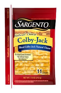 1 slice (17 g) Colby Jack Cheese Slices
