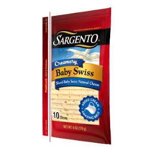 1 slice (17 g) Creamery Baby Swiss