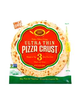 1 slice (172 g) Super Taco Golden Crust Pizza (Large)