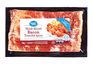 1 slice (18 g) Super Thick Cut Bacon