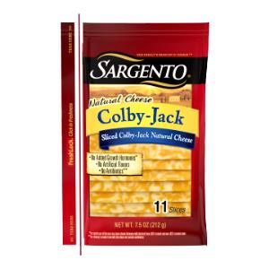 1 slice (19 g) Colby Jack Sliced Cheese