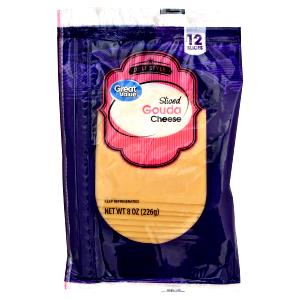 1 slice (19 g) Deli Style Sliced Gouda Cheese