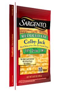 1 slice (19 g) Reduced Fat Colby-Jack Cheese