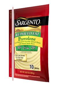 1 slice (19 g) Reduced Fat Provolone Deli Sliced Cheese