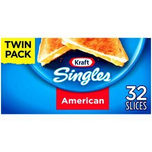 1 slice (19 g) Singles 2% Swiss