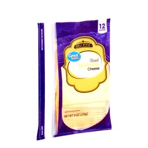1 slice (19 g) Sliced Muenster Cheese