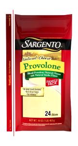 1 slice (19 g) Sliced Provolone Cheese
