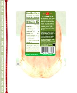 1 slice (2 oz) All Natural Turkey Breast