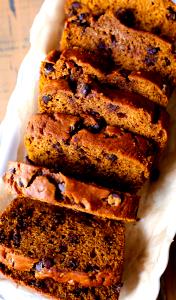 1 slice (2 oz) Pumpkin Chocolate Chip Bread