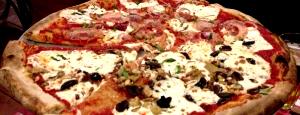 1 slice (207 g) Super Taco Original Crust Pizza (Large)