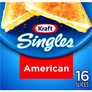 1 slice (21 g) 2% Reduced Fat American Cheese Singles