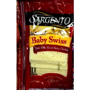 1 slice (21 g) Baby Swiss Cheese (21g)