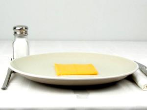 1 slice (21 g) Cheddar Cheese Slices