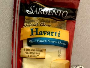 1 slice (21 g) Deli Thin Sliced Havarti Cheese