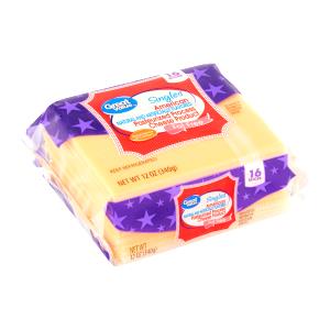 1 slice (21 g) Fat Free Pasteurized Process Cheese Product