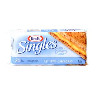 1 slice (21 g) Fat Free Single Cheese Slices