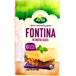 1 slice (21 g) Fontina Cheese Slices