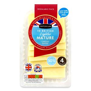 1 slice (21 g) Light Cheddar Cheese Sliced