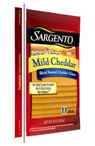 1 slice (21 g) Organic Natural Sliced Mild Cheddar Cheese