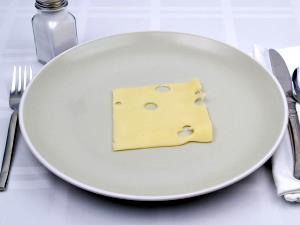 1 slice (21 g) Real Swiss Cheese