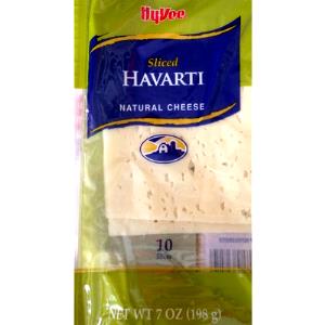1 slice (21 g) Thin Sliced Havarti