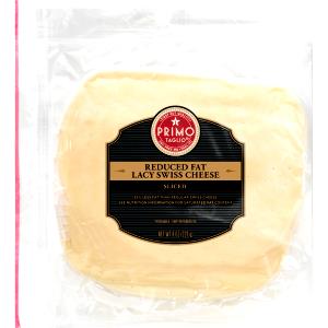 1 slice (22 g) Lacey Swiss Sliced Cheese